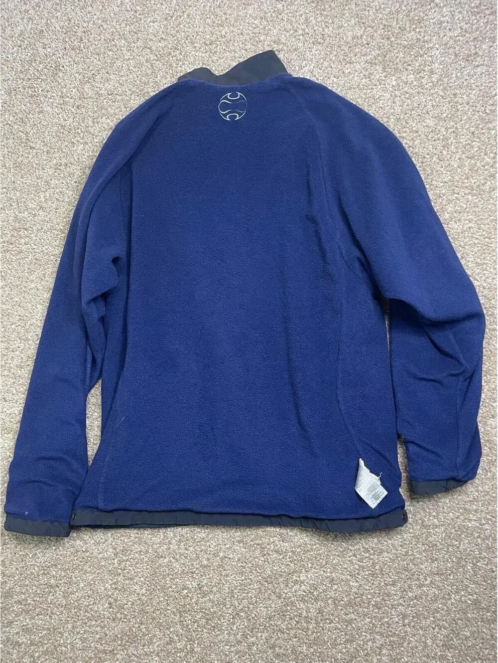 Vintage Adidas 2000s Reversible Sweater Jacket Adjustable Waist Size S